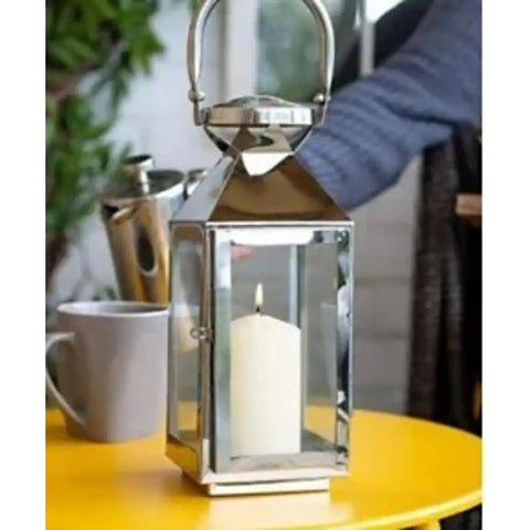 La Hacienda Palma 26cm hanging outdoor lantern