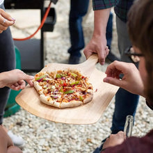 La Hacienda wooden pizza peel premium pizza paddle for oven use