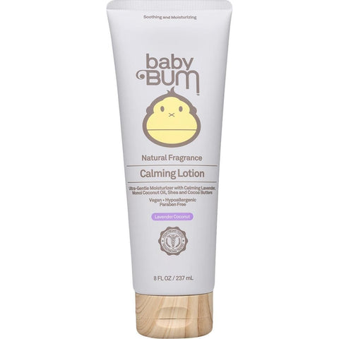 Sun Bum Baby Bum Calming Lotion 8 oz – Gentle Moisturizing Lotion for Baby Sensitive Skin