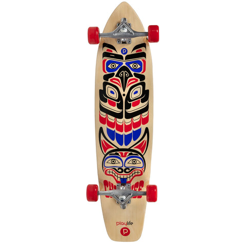 Playlife Cherokee premium cruiser longboard skateboard
