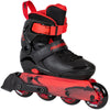 Powerslide Jet Black Kids Urban Inline Skates adjustable