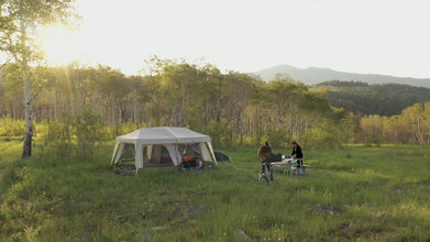 CORE EQUIPMENT 4-Foot Portable Tailgating Table – Foldable Outdoor Camping & Event Table