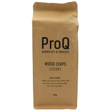 ProQ Cherry Smoking Wood Chips 400g for natural BBQ smoke flavor