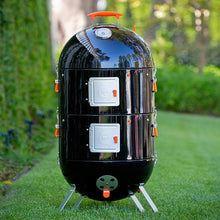ProQ Frontier 4.0 charcoal smoker for backyard BBQ