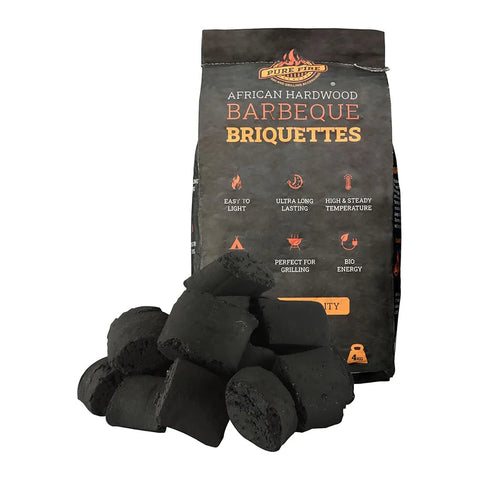 Purefire 4KG briquettes long-lasting smokeless fuel for efficient heating and BBQ use