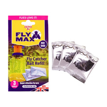 STV fly catcher bait refill sachet 3 pack for outdoor fly traps