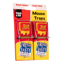 STV fresh baited mouse trap twinpack effective rodent control