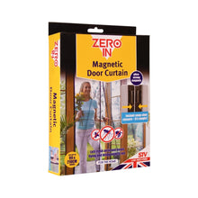 STV magnetic doorway curtain for hands-free entry and insect protection
