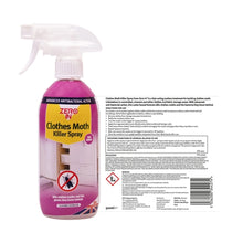 STV Anti-Bacterial Clothes Moth Killer Spray 500ml protects wardrobes from moths and germs