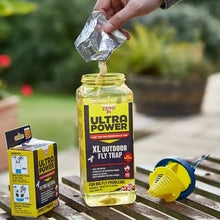 STV outdoor fly trap refill sachet 8g x 6 for garden and patio insect control