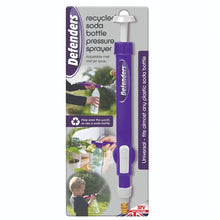 STV recycled soda bottle pressure sprayer for eco-friendly gardening
