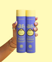 Sun Bum Blonde Purple Conditioner 10 oz for toning brassiness and brightening blonde hair