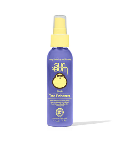 Sun Bum Blonde Tone Enhancer 4 oz for brightening natural blonde hair and reducing brassiness