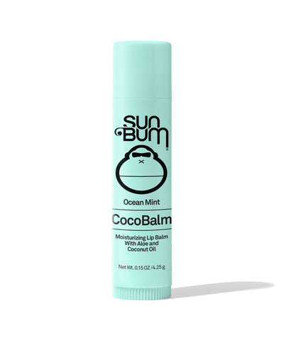 Sun Bum CocoBalm Lip Balm Ocean Mint with coconut oil moisturizing lip care