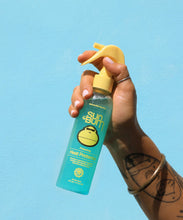 Sun Bum Heat Protector 6 oz UV and heat protection hair spray for smooth frizz free hair
