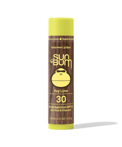 Sun Bum Original Key Lime Lip Balm SPF 30 moisturizing lip care with UV protection for soft hydrated lips