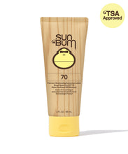 Sun Bum Original Sunscreen Lotion SPF 70 with broad spectrum UVA UVB protection water resistant 3 oz bottle