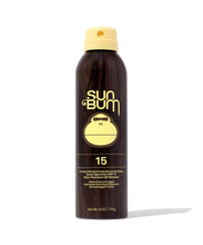 Sun Bum Original Sunscreen Spray SPF 15 with broad spectrum UVA UVB protection 6 oz bottle