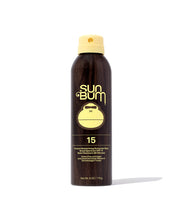 Sun Bum Original Sunscreen Spray SPF 15 with broad spectrum UVA UVB protection 6 oz bottle
