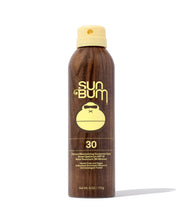 Sun Bum Original Sunscreen Spray SPF 30 with broad spectrum UVA UVB protection 6 oz bottle