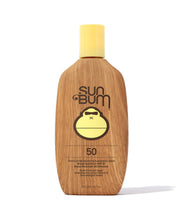 Sun Bum Original Sunscreen Lotion SPF 50 with broad spectrum UVA UVB protection 8 oz bottle for beach and outdoor use