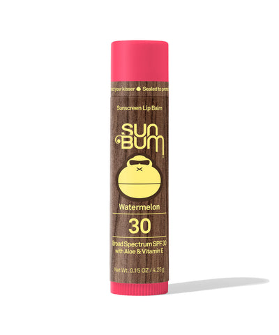 Sun Bum Watermelon Lip Balm SPF 30 moisturizing sunscreen lip care
