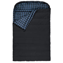 Teton Bridger -20°F sleeping bag long right zip charcoal blue for extreme cold camping