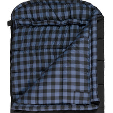 Teton Bridger -20°F sleeping bag long right zip charcoal blue for extreme cold camping