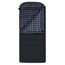 Teton Bridger -20°F sleeping bag long right zip charcoal blue for extreme cold camping