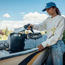 WaterPORT GoSpout 2-gallon portable pressurized water tank for camping and outdoor cleaning