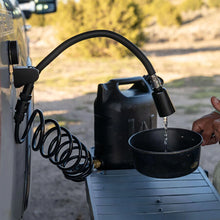 WaterPORT GoSpout 2-gallon portable pressurized water tank for camping and outdoor cleaning