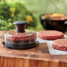Weber burger press for making perfectly shaped homemade burgers