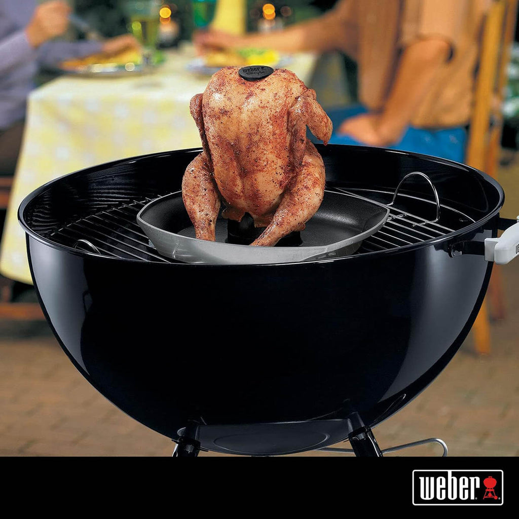 Weber Deluxe Poultry Roaster | Crispy & Evenly Roasted Chicken – Riah ...