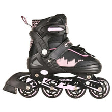 Winmax kids inline skates medium size adjustable skating shoes