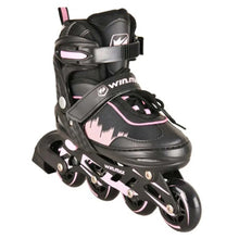 Winmax kids inline skates medium size adjustable skating shoes