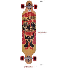 Winmax ROUTE-E long skateboard with high stability deck and smooth ride performance