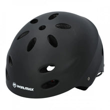 Winmax TORQUE-RD race helmet front view lightweight motorcycle helmet Black