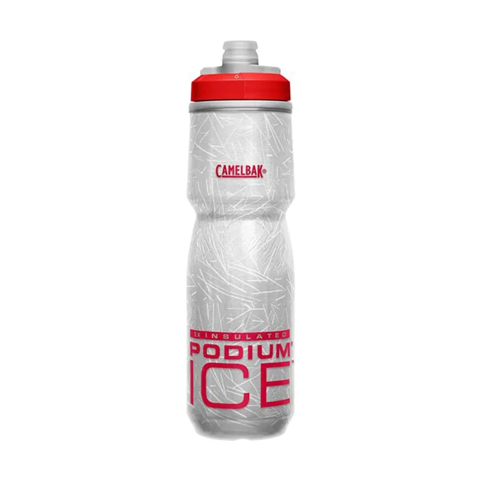 Podium® Ice™ 21oz Bike Bottle, Fiery Red