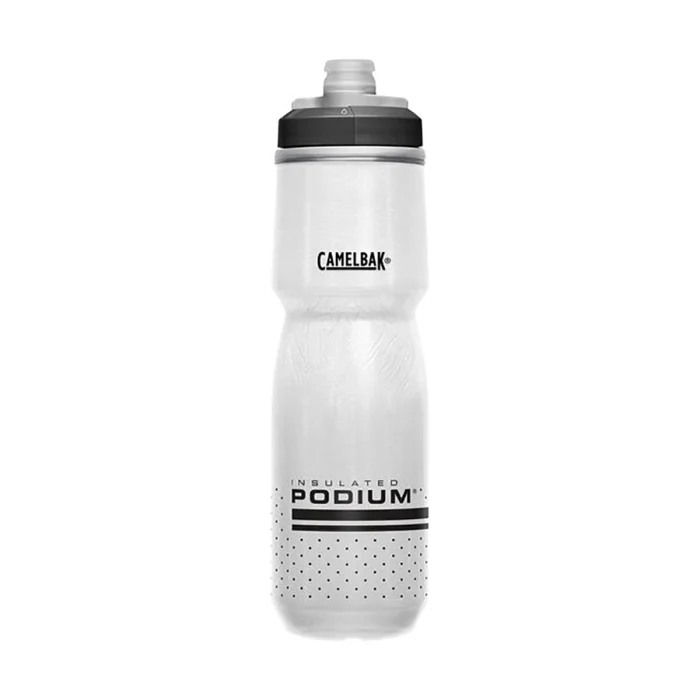 Podium® Chill™ 24oz Bike Bottle, White/Black - Image 3