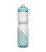 Podium® Chill™ Outdoor 24oz Bike Bottle Grey/Teal Stripe