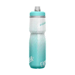 Podium® Chill™ 24oz Bike Bottle, Teal Dot - Image 2