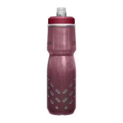 Podium® Chill™ 24oz Bike Bottle, Burgundy Perforated - Image 2