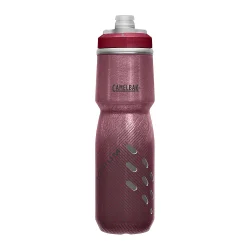 Podium® Chill™ 24oz Bike Bottle, Burgundy Perforated - Image 3