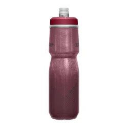Podium® Chill™ 24oz Bike Bottle, Burgundy Perforated - Image 4