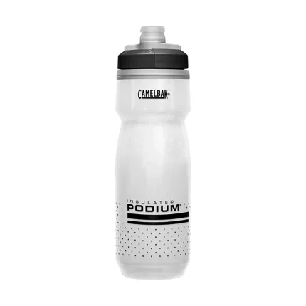 Podium® Chill™ 21oz Bike Bottle, White/Black