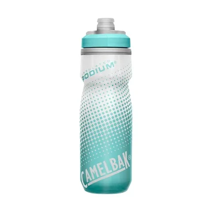 Podium® Chill™ 21oz Bike Bottle, Teal Dot