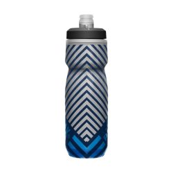 Podium® Chill™ Outdoor 21oz Bike Bottle, Navy Stripe - Image 4