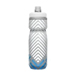 Podium® Chill™ Outdoor 21oz Bike Bottle, Grey/Blue Stripe - Image 4