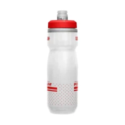 Podium® Chill™ 21oz Bike Bottle, Fiery Red/White - Image 2