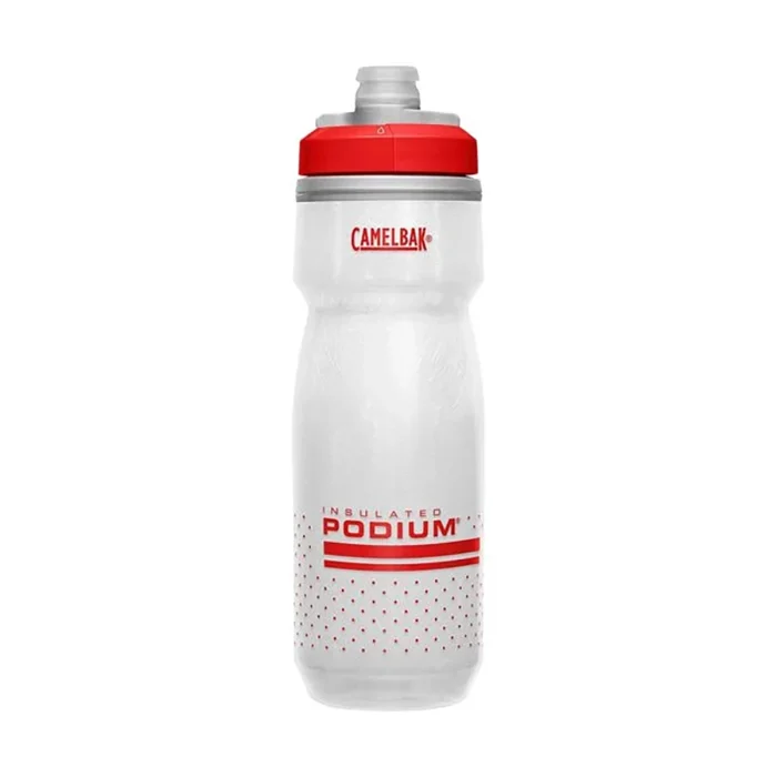 Podium® Chill™ 21oz Bike Bottle, Fiery Red/White - Image 3